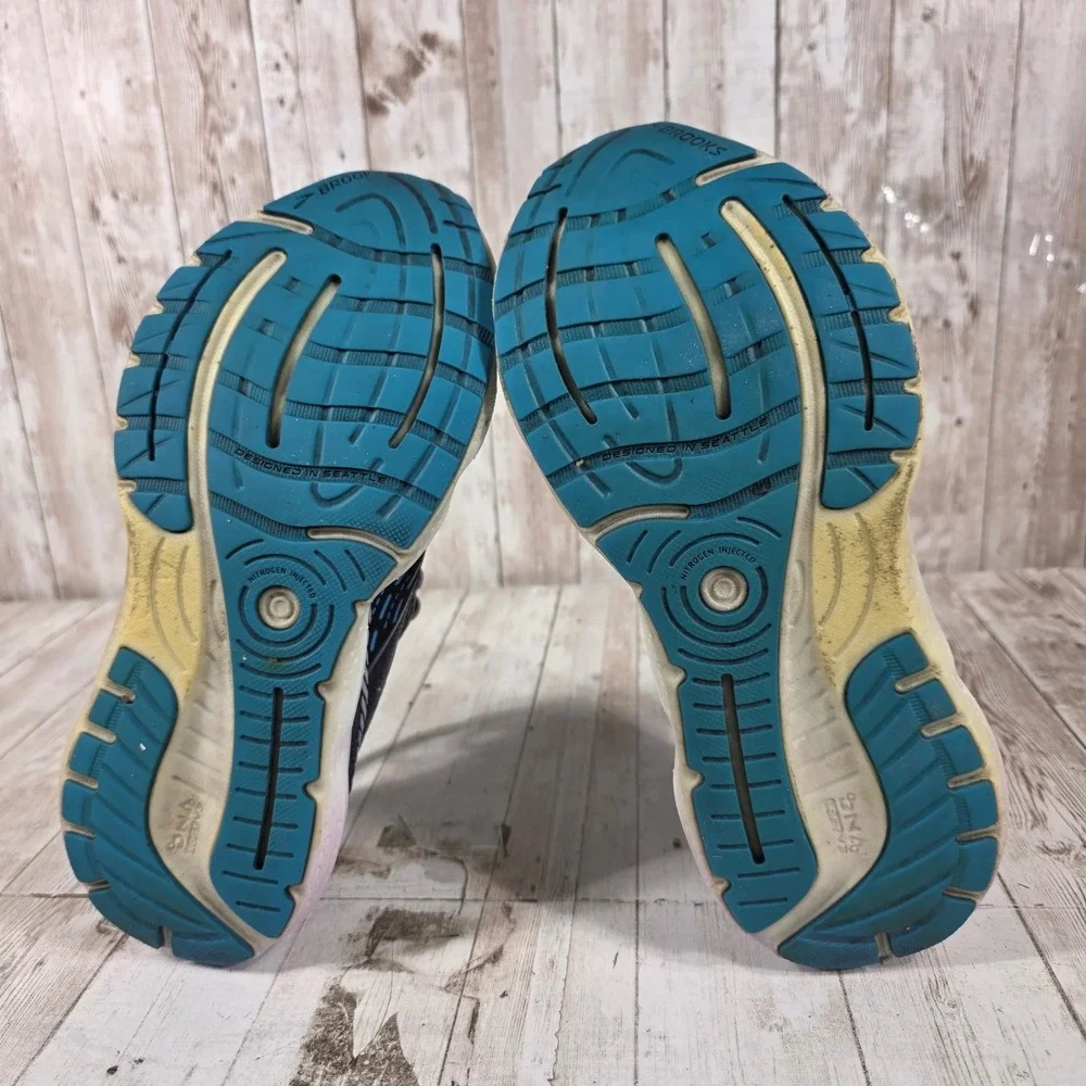 Brooks Glycerin GTS 20 Womens Running Shoes Navy Blue Lavender  Size 6